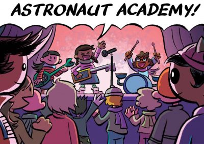 Astronaut Accademy Motion Comic